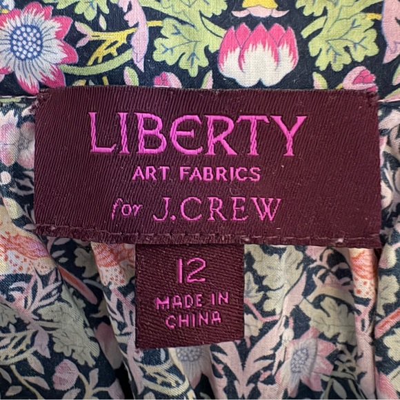 Liberty for J. Crew Cotton Top - Picture 3 of 5